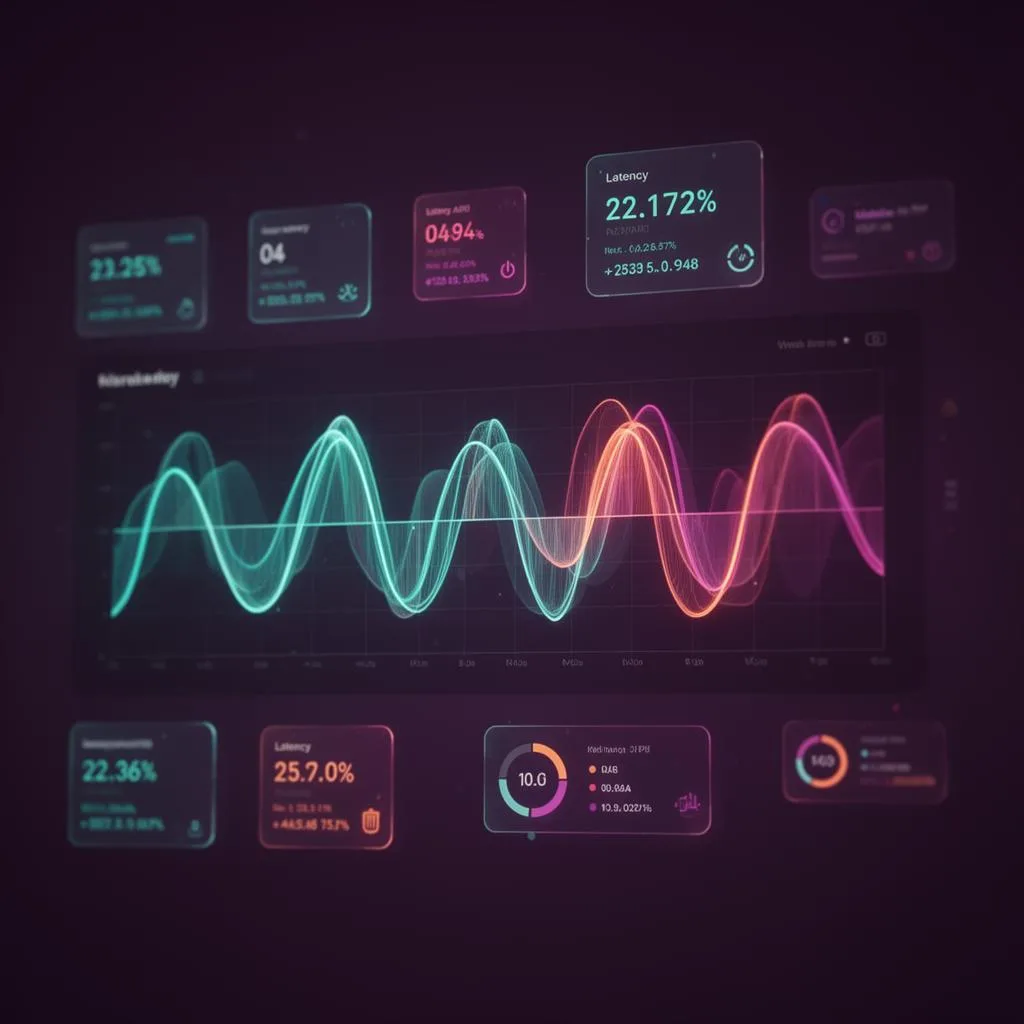 Real-time API metrics dashboard